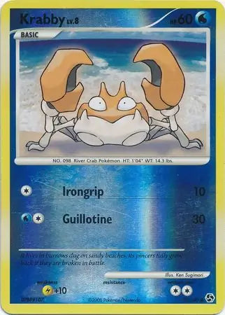 Krabby 75/106 (Great Encounters)  - Reverse Holofoil | Good Games Adelaide SA