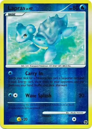 Lapras 21/106 (Great Encounters)  - Reverse Holofoil | Good Games Adelaide SA