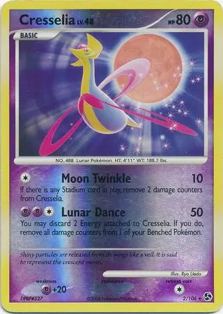 Cresselia 2/106 (Great Encounters)  - Reverse Holofoil | Good Games Adelaide SA