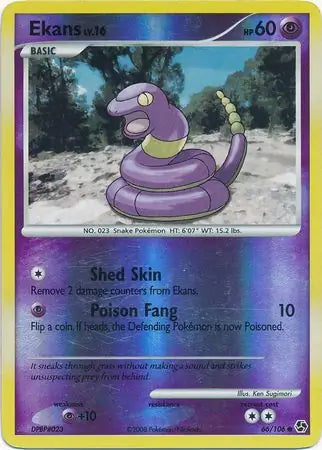 Ekans 66/106 (Great Encounters)  - Reverse Holofoil | Good Games Adelaide SA