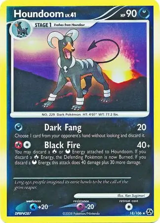 Houndoom 18/106 (Great Encounters)  - Reverse Holofoil | Good Games Adelaide SA