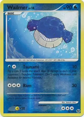 Wailmer 58/106 (Great Encounters)  - Reverse Holofoil | Good Games Adelaide SA