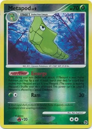 Metapod 47/106 (Great Encounters)  - Reverse Holofoil | Good Games Adelaide SA