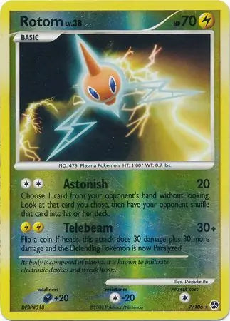 Rotom 7/106 (Great Encounters)  - Reverse Holofoil | Good Games Adelaide SA