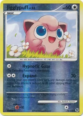 Jigglypuff 72/106 (Great Encounters)  - Reverse Holofoil | Good Games Adelaide SA