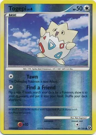 Togepi 88/106 (Great Encounters)  - Reverse Holofoil | Good Games Adelaide SA