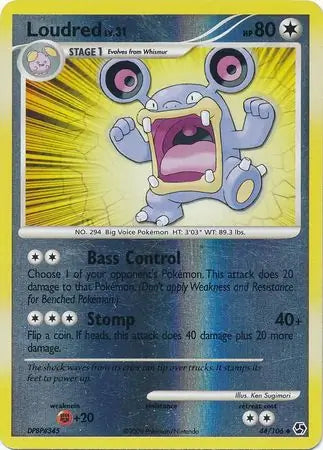 Loudred 44/106 (Great Encounters)  - Reverse Holofoil | Good Games Adelaide SA