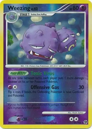 Weezing 31/106 (Great Encounters)  - Reverse Holofoil | Good Games Adelaide SA