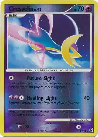 Cresselia 2/100 (Majestic Dawn)  - Reverse Holofoil | Good Games Adelaide SA