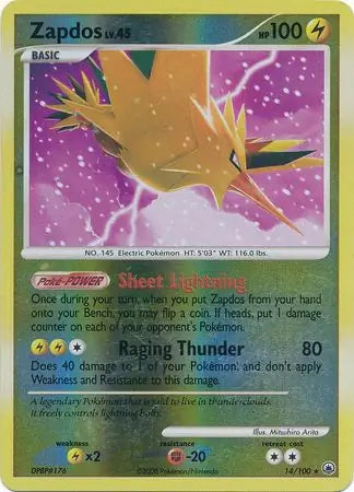 Zapdos 14/100 (Majestic Dawn)  - Reverse Holofoil | Good Games Adelaide SA