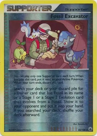 Fossil Excavator 82/100 (Majestic Dawn)  - Reverse Holofoil | Good Games Adelaide SA