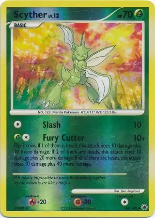 Scyther 46/100 (Majestic Dawn)  - Reverse Holofoil | Good Games Adelaide SA