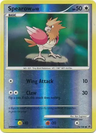 Spearow 74/100 (Majestic Dawn)  - Reverse Holofoil | Good Games Adelaide SA