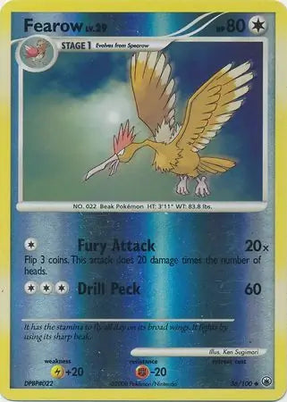 Fearow 36/100 (Majestic Dawn)  - Reverse Holofoil | Good Games Adelaide SA