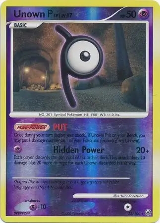 Unown P 33/100 (Majestic Dawn)  - Reverse Holofoil | Good Games Adelaide SA