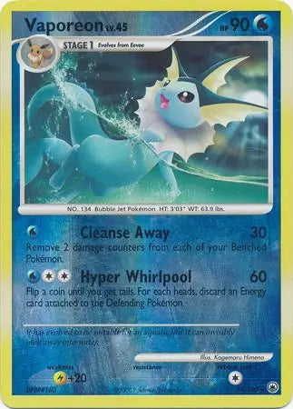 Vaporeon 34/100 (Majestic Dawn)  - Reverse Holofoil | Good Games Adelaide SA