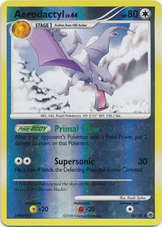 Aerodactyl 15/100 (Majestic Dawn)  - Reverse Holofoil | Good Games Adelaide SA