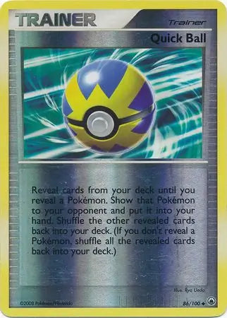Quick Ball 86/100 (Majestic Dawn)  - Reverse Holofoil | Good Games Adelaide SA