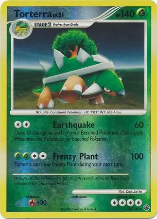 Torterra 30/100 (Majestic Dawn)  - Reverse Holofoil | Good Games Adelaide SA
