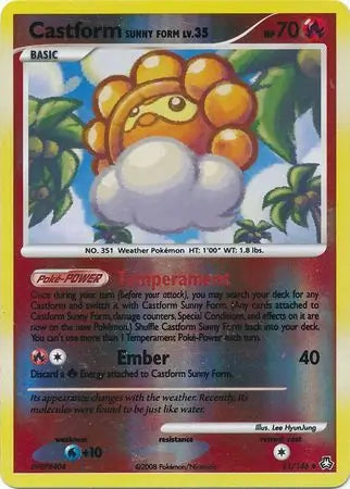 Castform Sunny Form 51/146 (Legends Awakened)  - Reverse Holofoil | Good Games Adelaide SA