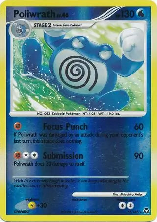 Poliwrath 35/146 (Legends Awakened)  - Reverse Holofoil | Good Games Adelaide SA