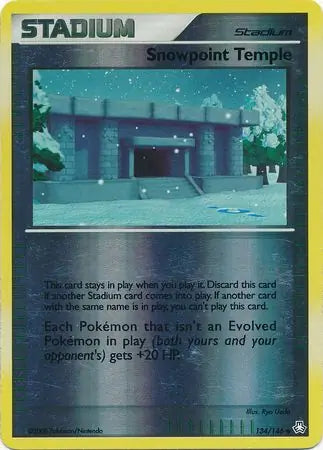 Snowpoint Temple 134/146 (Legends Awakened)  - Reverse Holofoil | Good Games Adelaide SA