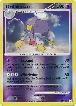 Drifblim 53/146 (Legends Awakened)  - Reverse Holofoil | Good Games Adelaide SA