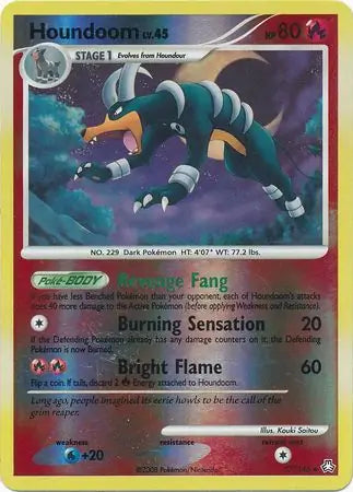 Houndoom 57/146 (Legends Awakened)  - Reverse Holofoil | Good Games Adelaide SA
