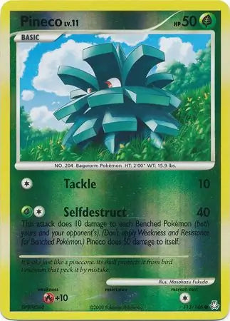 Pineco 113/146 (Legends Awakened)  - Reverse Holofoil | Good Games Adelaide SA