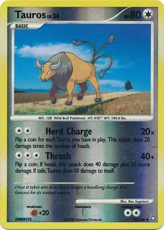 Tauros 74/146 (Legends Awakened)  - Reverse Holofoil | Good Games Adelaide SA