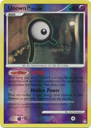 Unown R 77/146 (Legends Awakened)  - Reverse Holofoil | Good Games Adelaide SA