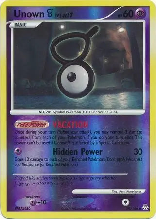 Unown V 79/146 (Legends Awakened)  - Reverse Holofoil | Good Games Adelaide SA