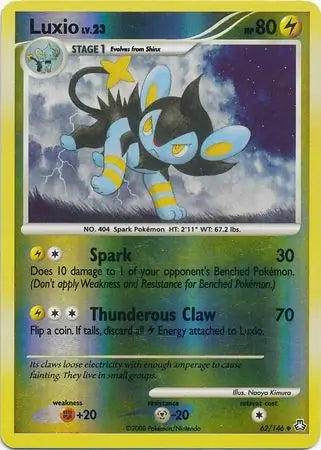 Luxio 62/146 (Legends Awakened)  - Reverse Holofoil | Good Games Adelaide SA