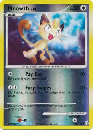 Meowth 106/146 (Legends Awakened)  - Reverse Holofoil | Good Games Adelaide SA