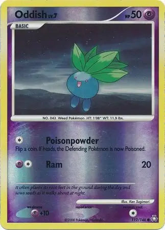 Oddish 112/146 (Legends Awakened)  - Reverse Holofoil | Good Games Adelaide SA