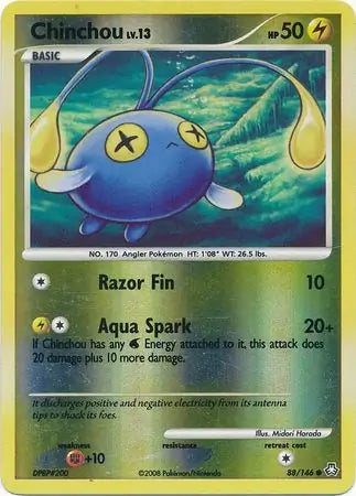 Chinchou 88/146 (Legends Awakened)  - Reverse Holofoil | Good Games Adelaide SA