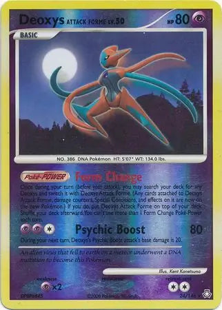 Deoxys Attack Forme 24/146 (Legends Awakened)  - Reverse Holofoil | Good Games Adelaide SA
