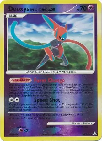 Deoxys Speed Forme 26/146 (Legends Awakened)  - Reverse Holofoil | Good Games Adelaide SA