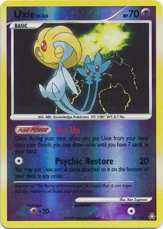 Uxie 43/146 (Legends Awakened)  - Reverse Holofoil | Good Games Adelaide SA
