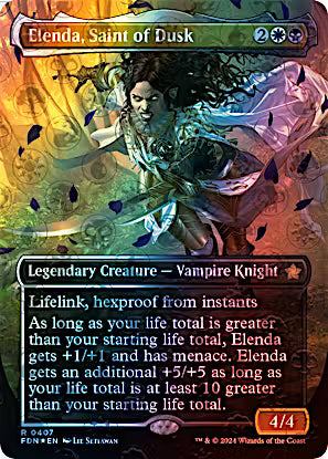 Elenda, Saint of Dusk 407 (Foundations)  - Foil | Good Games Adelaide SA
