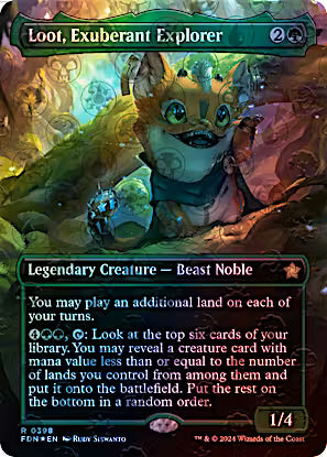 Loot, Exuberant Explorer 398 (Foundations)  - Foil | Good Games Adelaide SA