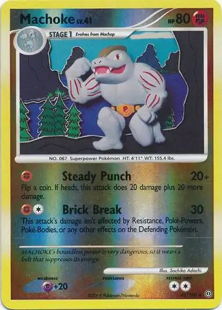 Machoke 41/100 (Stormfront)  - Reverse Holofoil | Good Games Adelaide SA
