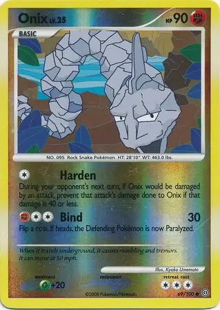 Onix 69/100 (Stormfront)  - Reverse Holofoil | Good Games Adelaide SA