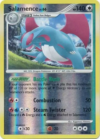 Salamence 24/100 (Stormfront)  - Reverse Holofoil | Good Games Adelaide SA