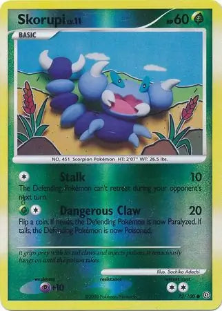 Skorupi 73/100 (Stormfront)  - Reverse Holofoil | Good Games Adelaide SA