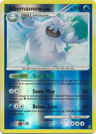 Abomasnow 12/100 (Stormfront)  - Reverse Holofoil | Good Games Adelaide SA