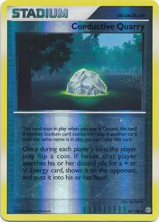 Conductive Quarry 82/100 (Stormfront)  - Reverse Holofoil | Good Games Adelaide SA