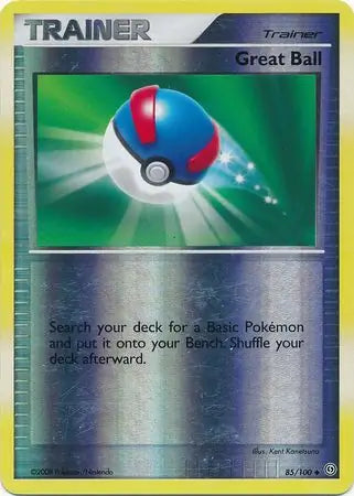 Great Ball 85/100 (Stormfront)  - Reverse Holofoil | Good Games Adelaide SA