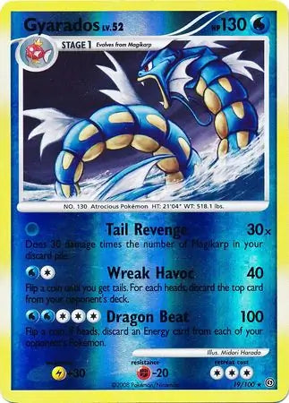 Gyarados 19/100 (Stormfront)  - Reverse Holofoil | Good Games Adelaide SA