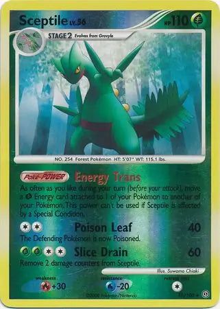 Sceptile 10/100 (Stormfront)  - Reverse Holofoil | Good Games Adelaide SA